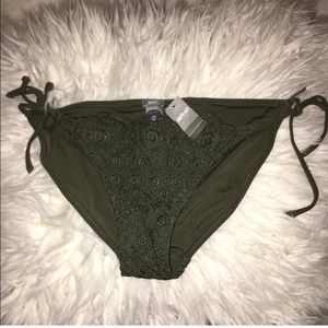 Aerie Army Green Swim Bottoms!